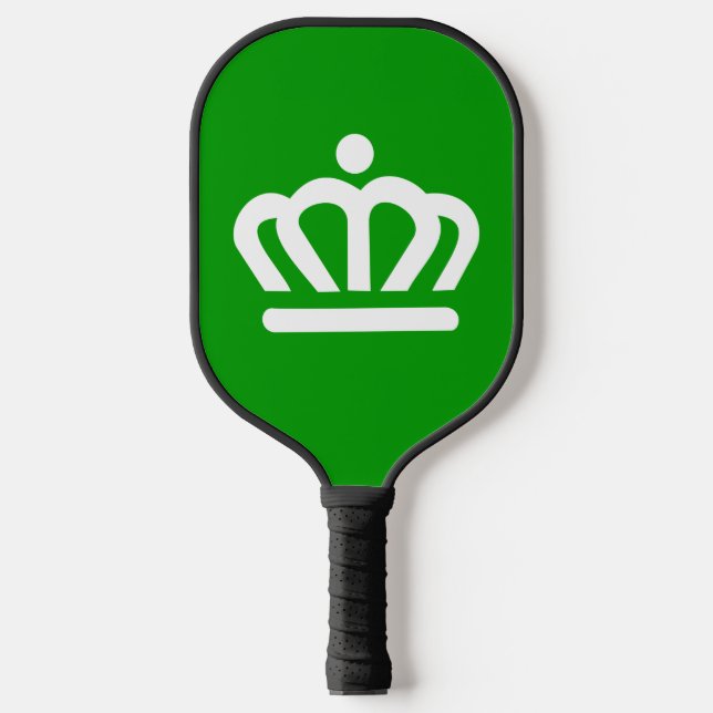 Raquette De Pickleball Drapeau de Charlotte, Pickleball Padd de Caroline  (Recto)