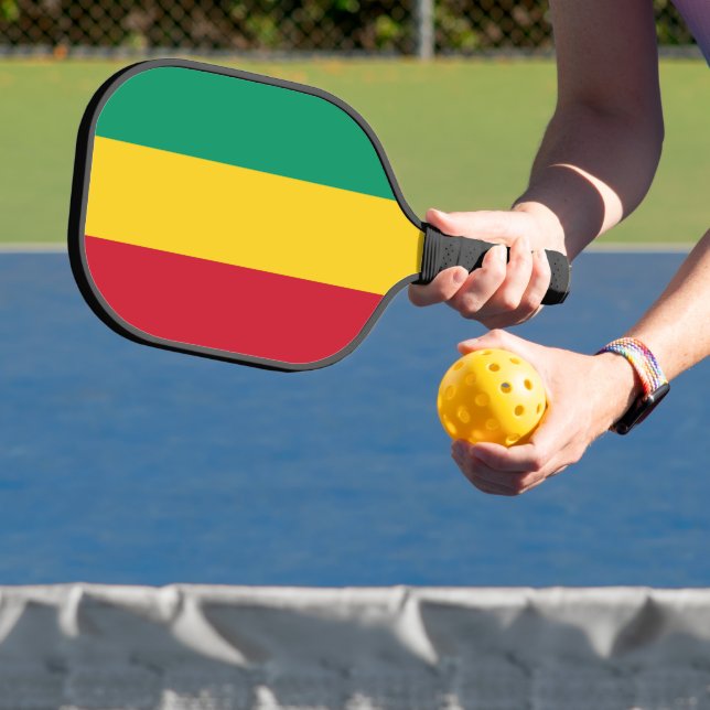 Raquette De Pickleball Drapeau de Guinée (Insitu)