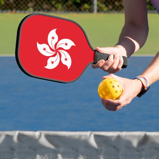 Raquette De Pickleball Drapeau de Hong Kong (Insitu)