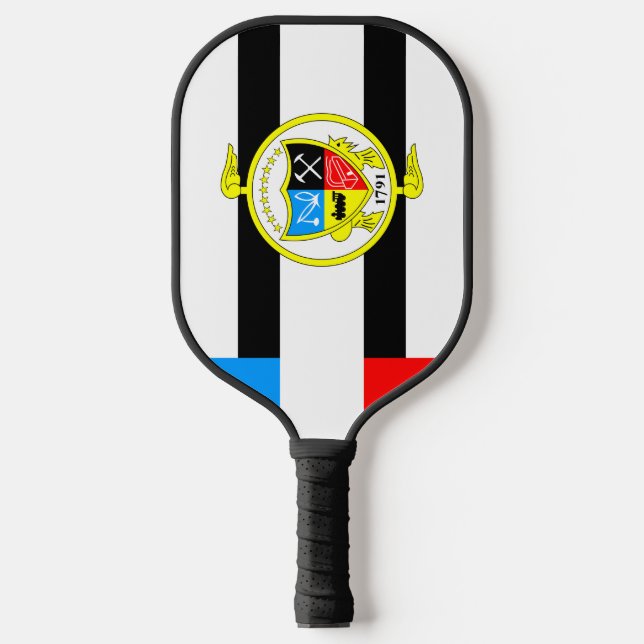 Raquette De Pickleball Drapeau de Knoxville, Tennessee (Recto)
