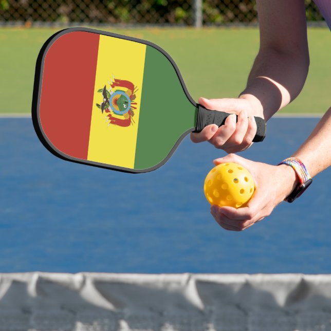 Raquette De Pickleball Drapeau de la Bolivie (Insitu)