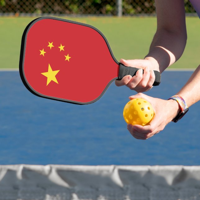 Raquette De Pickleball Drapeau de la Chine (Insitu)