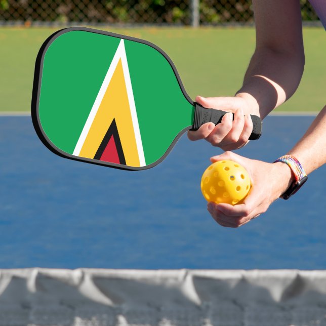 Raquette De Pickleball Drapeau de la Guyane (Insitu)