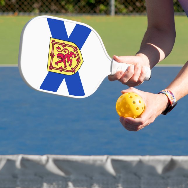 Raquette De Pickleball Drapeau de la Nouvelle-Écosse, Canada (Insitu)