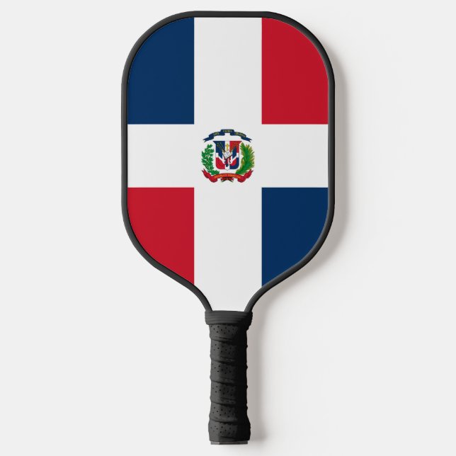 Raquette De Pickleball Drapeau de la République Dominicaine (Recto)