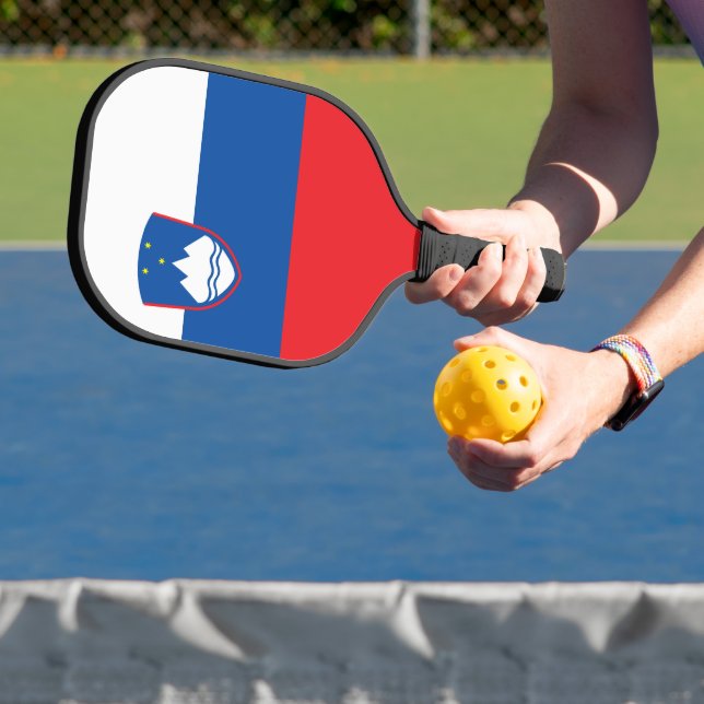 Raquette De Pickleball Drapeau de la Slovénie (Insitu)