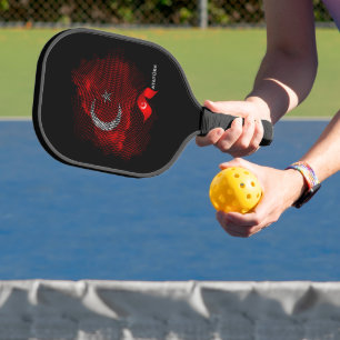 Raquette De Pickleball Drapeau de la Turquie