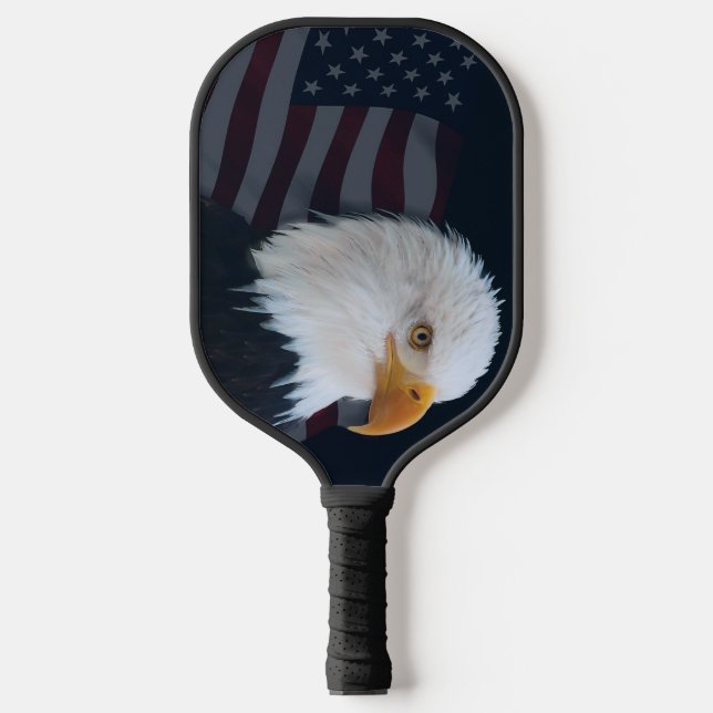 Raquette De Pickleball Drapeau de l'aigle des États-Unis (Recto)