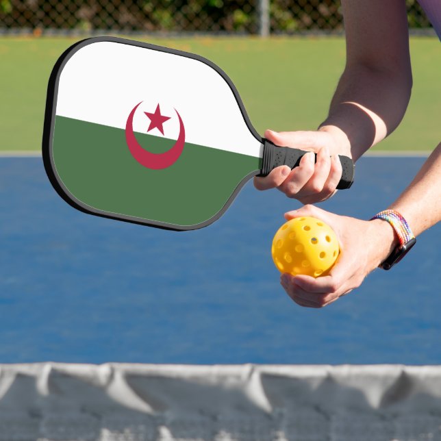 Raquette De Pickleball Drapeau de l'Algérie (Insitu)