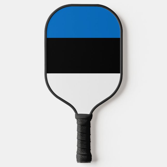 Raquette De Pickleball Drapeau de l'Estonie (Recto)