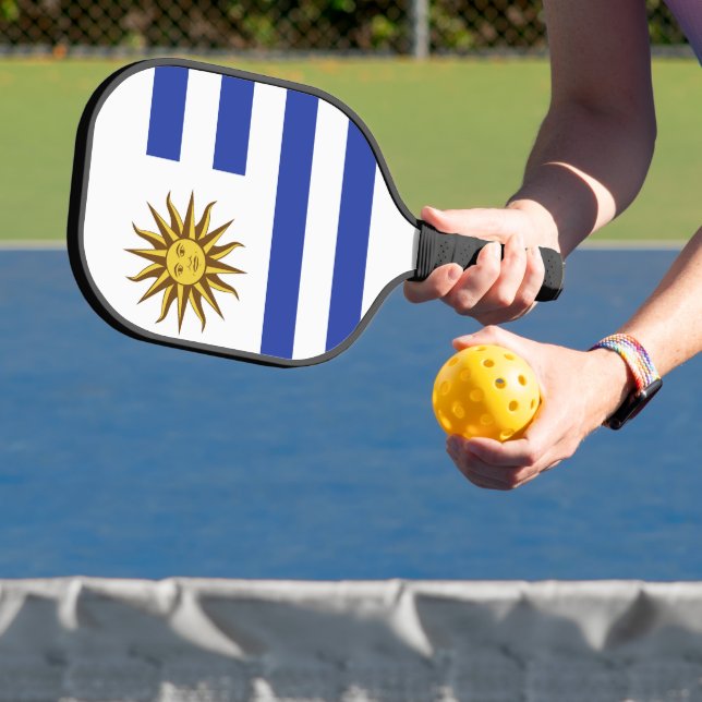 Raquette De Pickleball drapeau de l'Uruguay (Insitu)