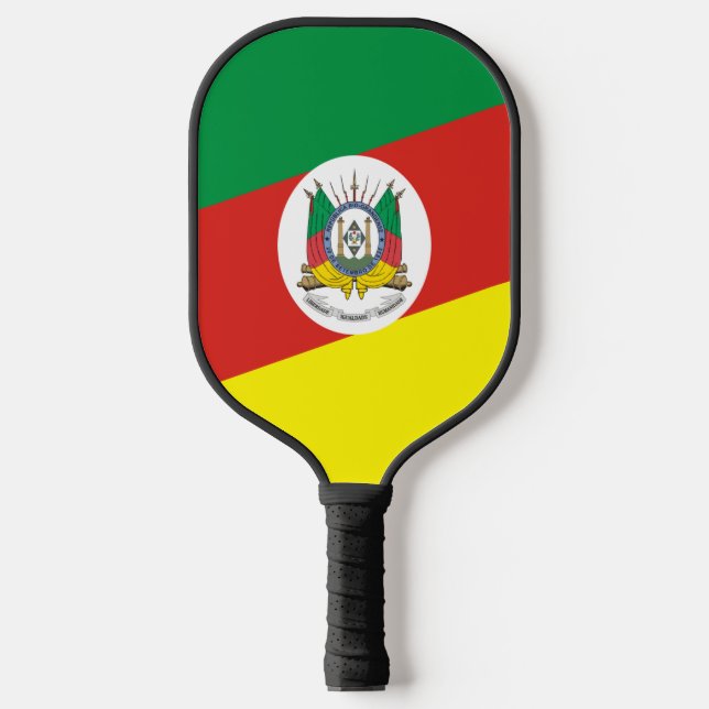 Raquette De Pickleball Drapeau de Rio Grande do Sul - Brésil (Recto)
