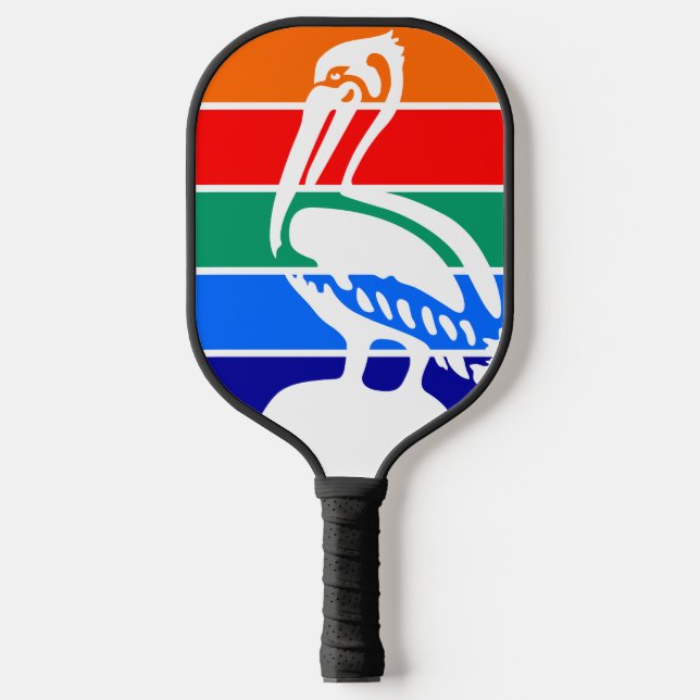 Raquette De Pickleball Drapeau de Saint-Pétersbourg, Floride (Recto)