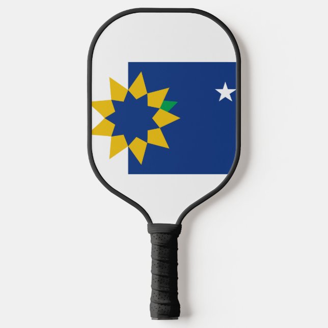 Raquette De Pickleball Drapeau de Topeka, Kansas (Recto)