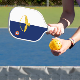 Raquette De Pickleball Drapeau des Açores, Portugal