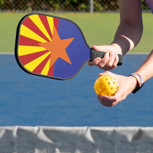 Raquette De Pickleball Drapeau d'État de l'Arizona, États-Unis (Insitu)