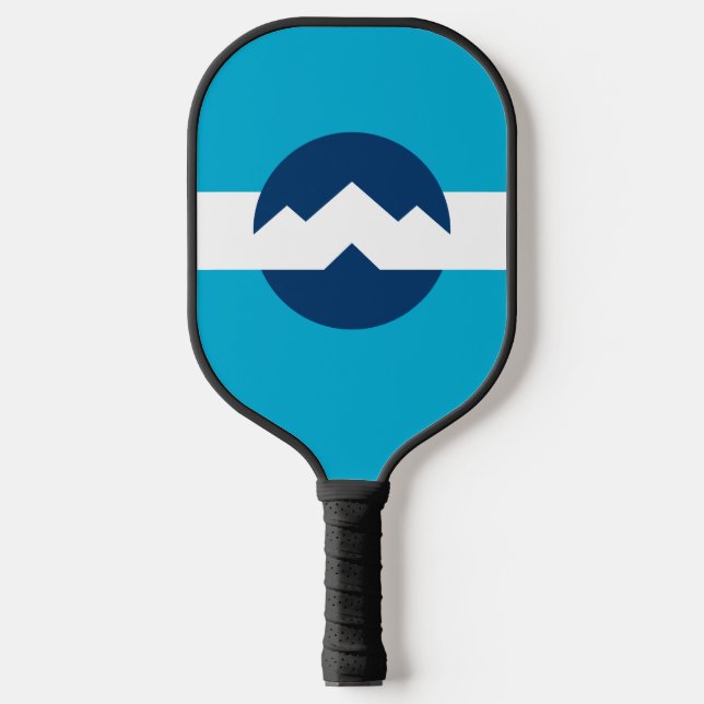 Raquette De Pickleball Drapeau d'Ogden, Utah (Recto)