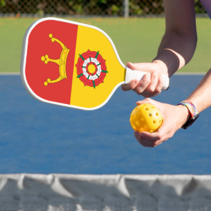 Raquette De Pickleball Drapeau du comté de Hampshire, Angleterre (UK)
