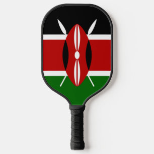 Raquette De Pickleball Drapeau du Kenya