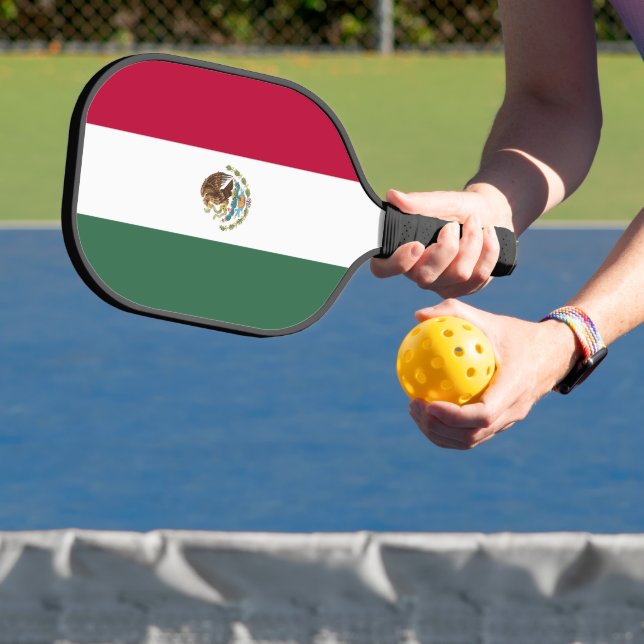 Raquette De Pickleball Drapeau du Mexique (Insitu)