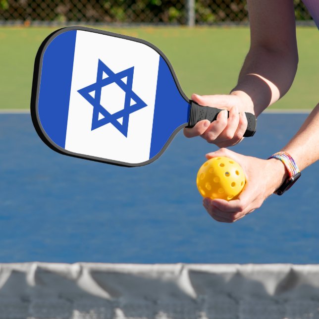Raquette De Pickleball Drapeau Israël (Insitu)