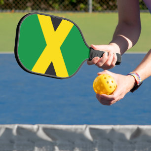 Raquette De Pickleball Drapeau jamaïcain