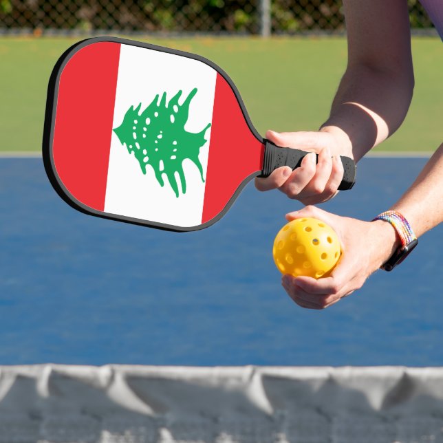 Raquette De Pickleball Drapeau libanais (Insitu)