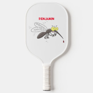 Raquette De Pickleball Drôle dessin d'insecte moustique