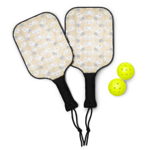 Raquette De Pickleball Drôle Pickleball Paddle - Monogrammé & Preppy