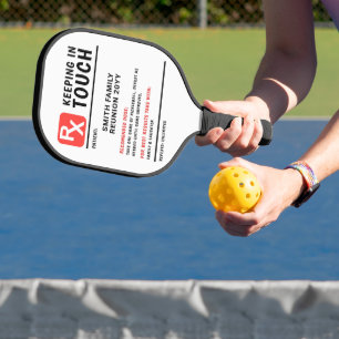Raquette De Pickleball Drôle Pickleball Prescription Famille Réunion