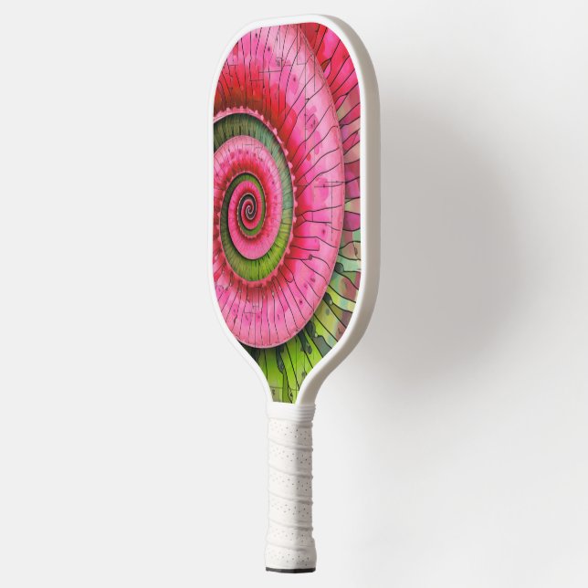 Raquette De Pickleball Dubman Game Designs : Fibonacci Flux Spiral  (Gauche)