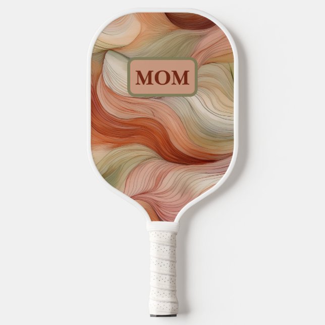 Raquette de Pickleball Earthtone pour Elle Rouille (Recto)