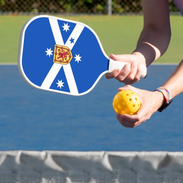 Raquette De Pickleball Écossais Australien (drapeau du patrimoine) (Insitu)