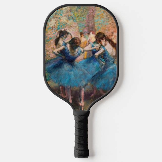 Raquette De Pickleball Edgar Degas - Danseurs en bleu (Recto)