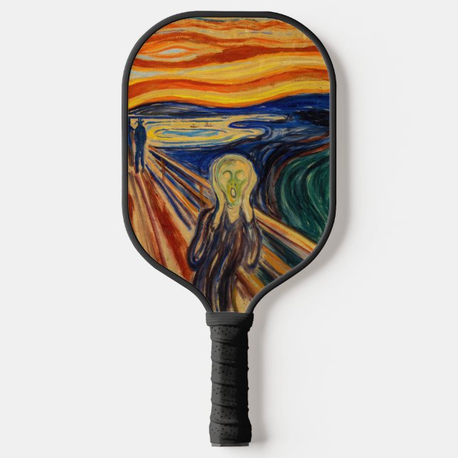 Raquette De Pickleball Edvard Munch - Le cri 1910 (Recto)
