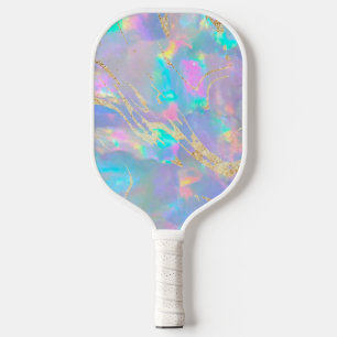 Raquette De Pickleball effet fausse feuille sur photo opale