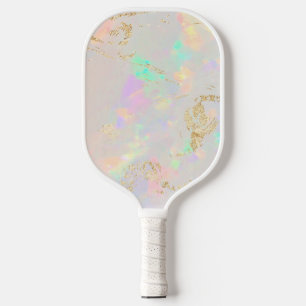 Raquette De Pickleball effet opale blanc