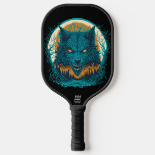 Raquette De Pickleball Effrayant loup-garou
