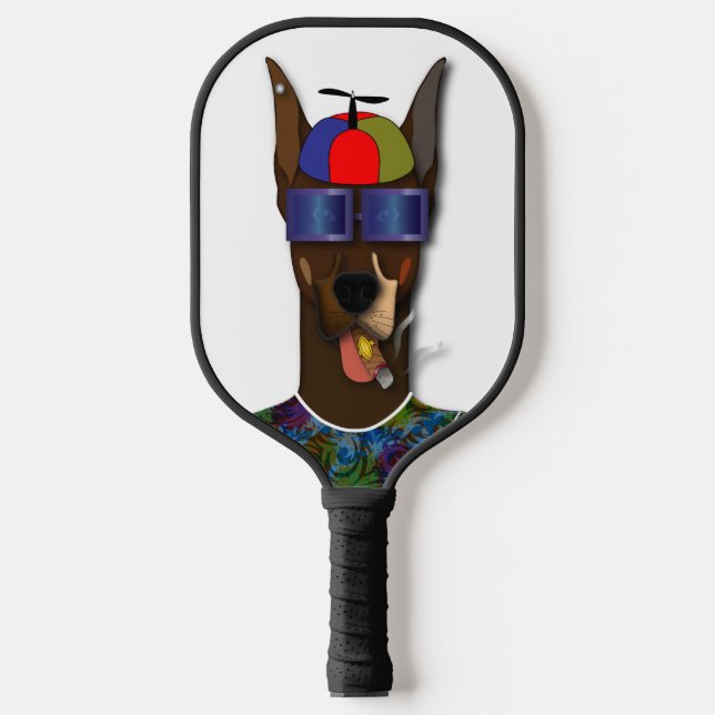 Raquette De Pickleball El Pinscher fait Carnaval  (Recto)
