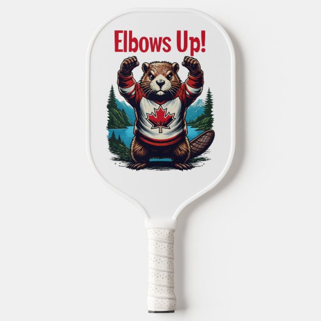 Raquette De Pickleball Elbows Up Canada (Recto)