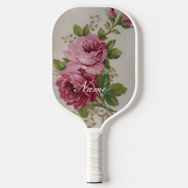 Raquette De Pickleball Élégance rose (Recto)