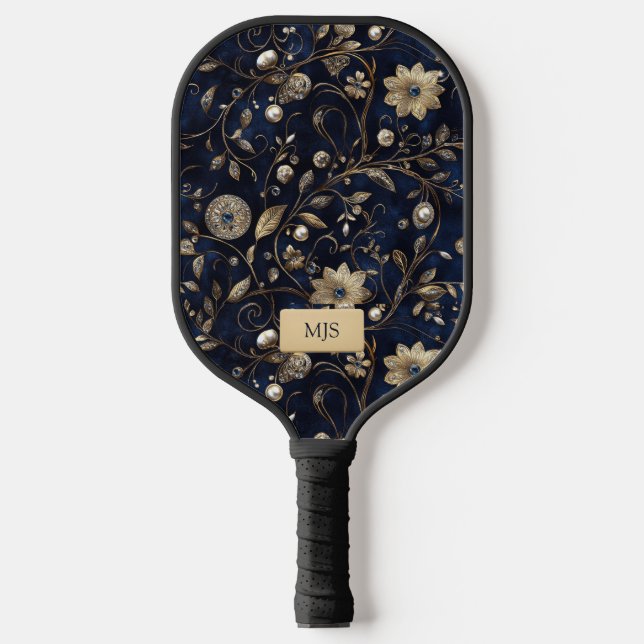 Raquette De Pickleball Elegant Floral (Recto)