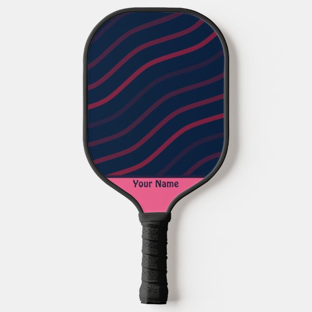 Raquette De Pickleball Élégant Purple Professionnel (Verso)