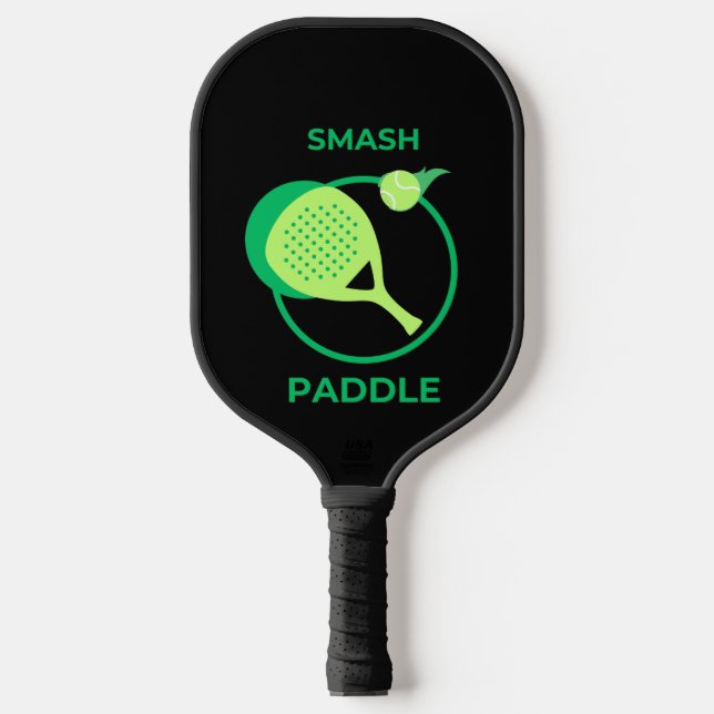 Raquette de Pickleball Élégante | Raquette à Desig (Recto)