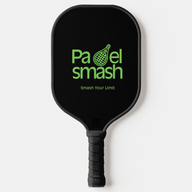 Raquette de Pickleball Élégante | Raquette à Desig (Recto)
