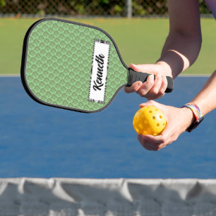 Raquette De Pickleball Élément du symbole Virgo Zodiac par Kenneth Yoncic