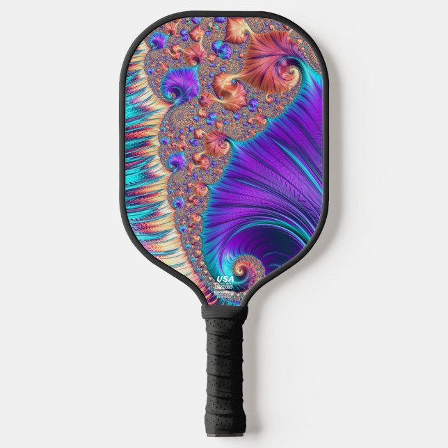 Raquette De Pickleball Elephant Dazzle - USA Pickle Ball approuvé paddle (Recto)