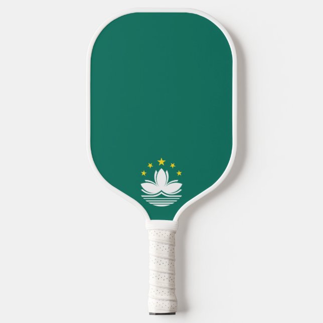 Raquette De Pickleball Emblème de Macao (Recto)