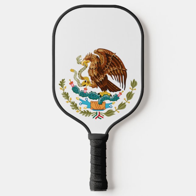 Raquette De Pickleball Emblème national mexicain (Recto)