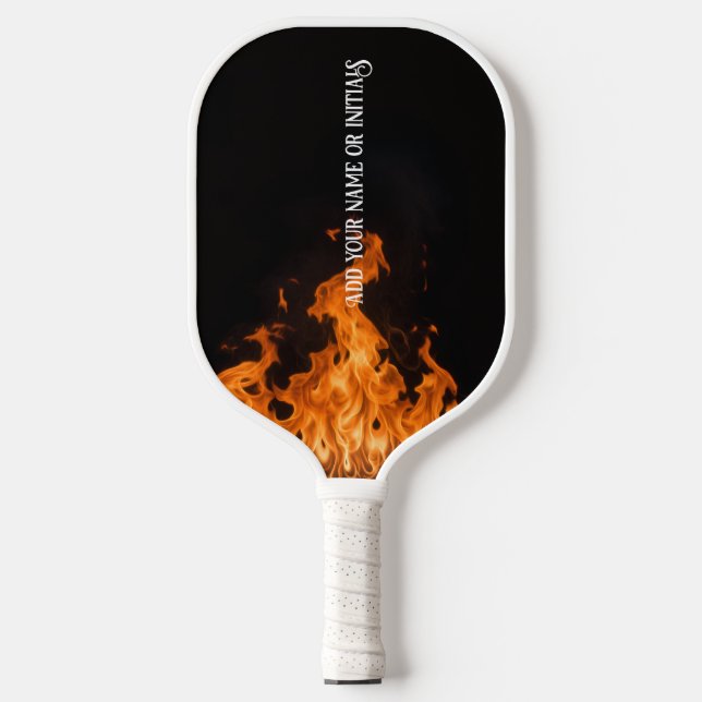Raquette De Pickleball En feu  (Recto)